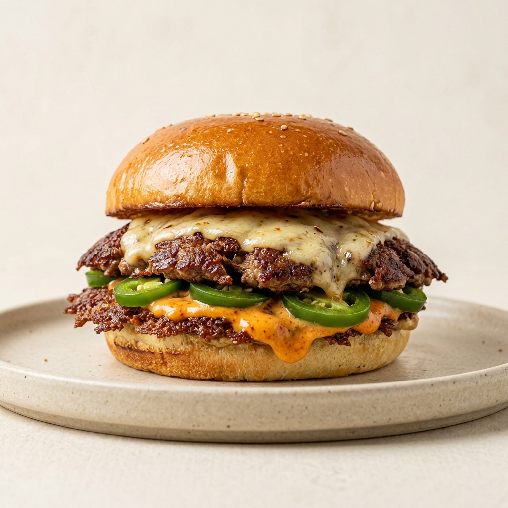 Spicy Jalapeño Burger