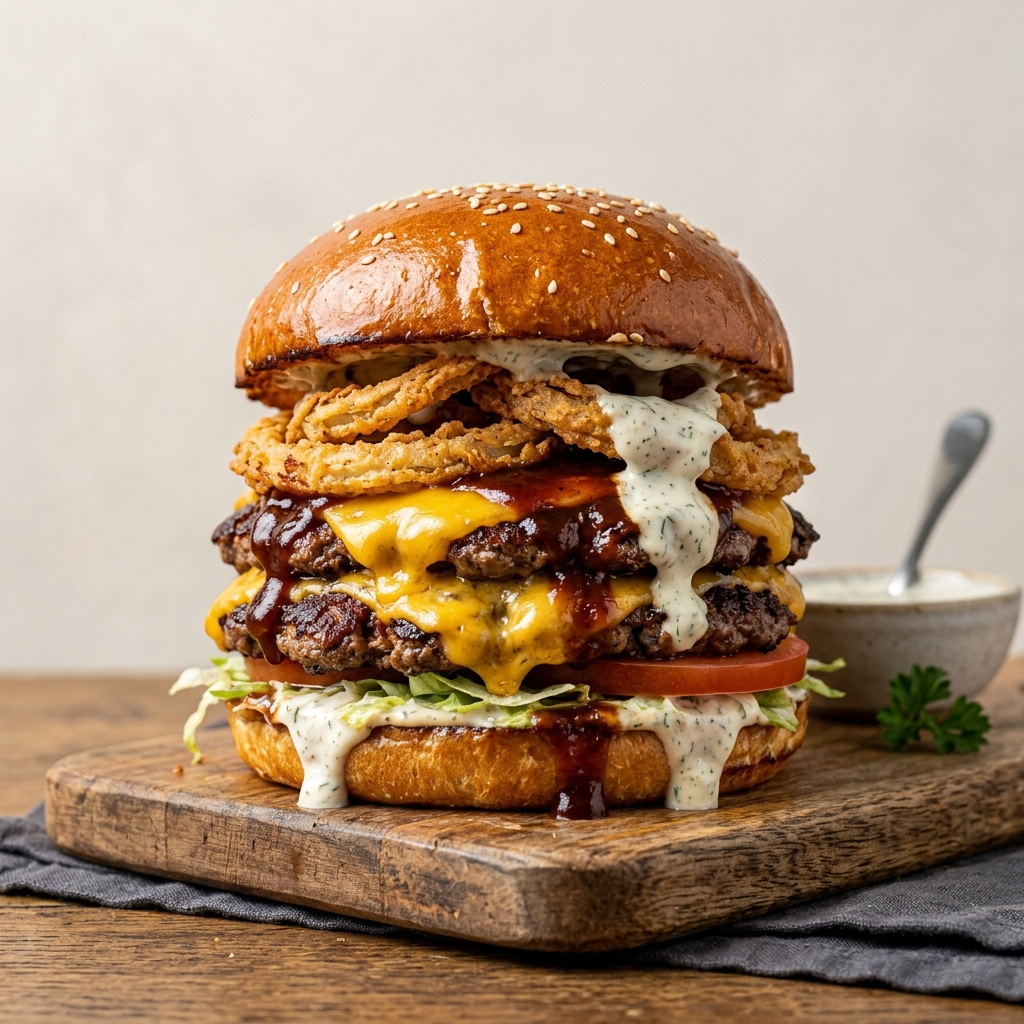 BBQ Ranch Burger